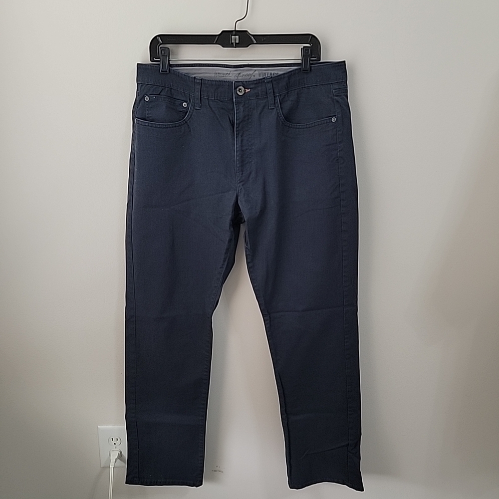 Mens Weatherproof Vintage Journey Pants Size 36/32 Flex Stretch Chino Golf NWOT